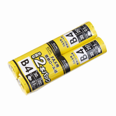 朝日電器（ELPA）　FAX用感熱ロール紙 2本入　【品番：FXR0530N-B42P】