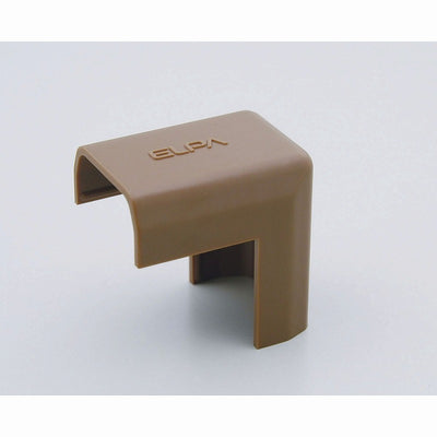 【メール便対応】朝日電器（ELPA）　ABSモール用1号デズミ　ブラウン　【品番：MD-1H（BR）】