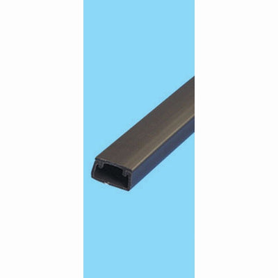 朝日電器（ELPA）　壁用テープ付ABSモール ミニ 1m　チョコ　【品番：4901087127481】