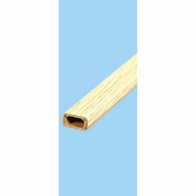 朝日電器（ELPA）　壁用足せるモール ミニ 45cm×2本　木目調ライト　【品番：PSM-M045P2（LI）】