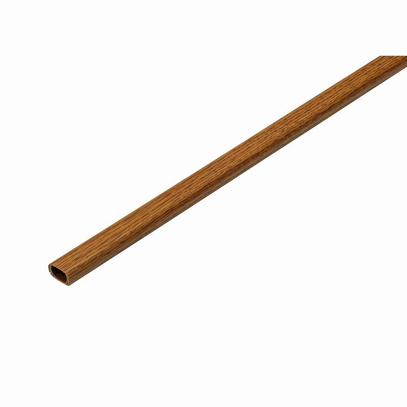 朝日電器（ELPA）　壁用足せるモール ミニ 45cm×2本　木目調ダーク　【品番：PSM-M145P2（DK）】