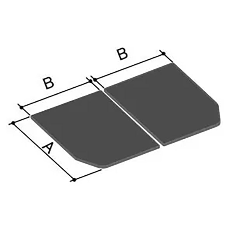 LIXIL（INAX）　薄型保温組フタ 1100アーチライン浴槽用（仕様共通）　レザー調ブラック　【品番：YFK-1176B（4）-D4/K】