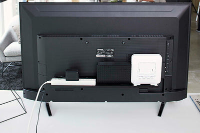 山崎実業 テレビ裏ラック スマート ワイド60 ブラック 4903208048897 【品番：04889】