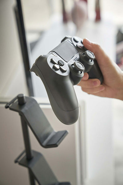 山崎実業 ゲームコントローラー収納ラック スマート ブラック 4903208050890 【品番：05089】