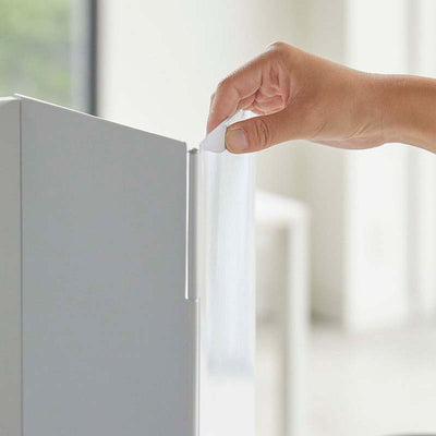 山崎実業 伸縮レンジガード タワー ホワイト 4903208049740 【品番：04974】●