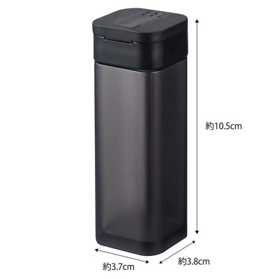山崎実業 マグネットスパイスボトル タワー ブラック 4903208048149 【品番：04814】