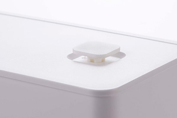 山崎実業 バルブ付き密閉ランチボックス タワー ホワイト 4903208048231 【品番：04823】