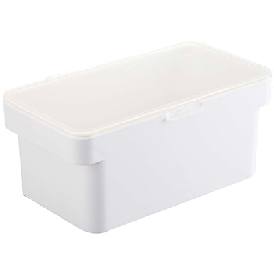 山崎実業 密閉ぬか漬けケース タワー 水取り器付 ホワイト 4903208049443 【品番：04944】●
