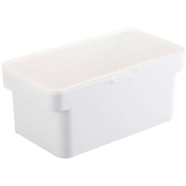 山崎実業 密閉ぬか漬けケース タワー 水取り器付 ホワイト 4903208049443 【品番：04944】●