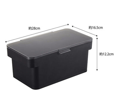 山崎実業 密閉ぬか漬けケース タワー 水取り器付 ブラック 4903208049450 【品番：04945】