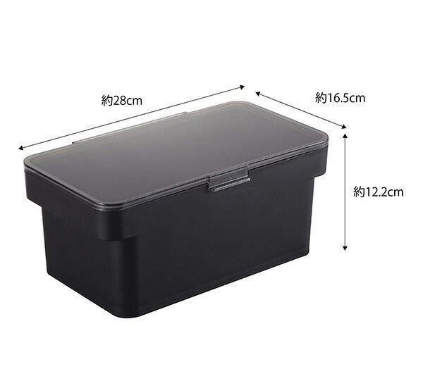 山崎実業 密閉ぬか漬けケース タワー 水取り器付 ブラック 4903208049450 【品番：04945】