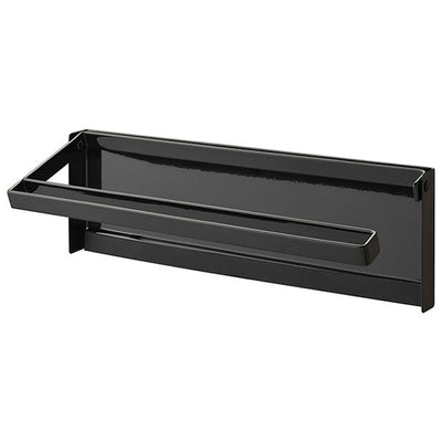 山崎実業 片手でカットマグネットキッチンペーパーホルダー タワー ブラック 4903208049429 【品番：04942】●