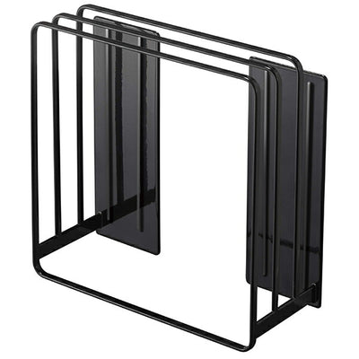 山崎実業 乾きやすいマグネット風呂蓋スタンド タワー ブラック 4903208050869 【品番：05086】