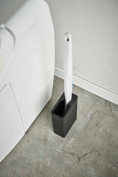 山崎実業 流せるトイレブラシスタンド タワー ブラック 4903208048569 【品番：04856】●