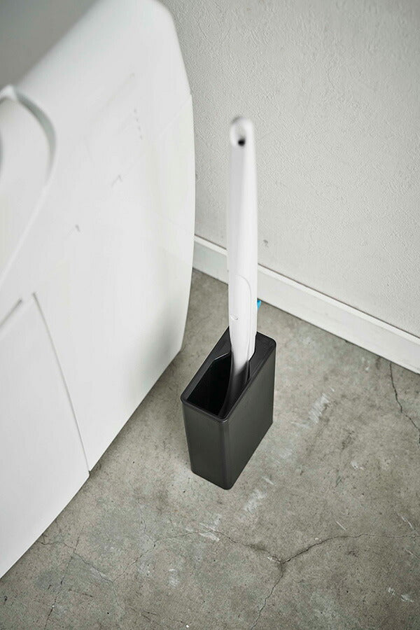 山崎実業 流せるトイレブラシスタンド タワー ブラック 4903208048569 【品番：04856】●
