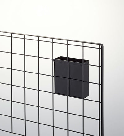 山崎実業 自立式メッシュパネル用 ツールホルダー タワー ブラック 4903208041942 【品番：04194】