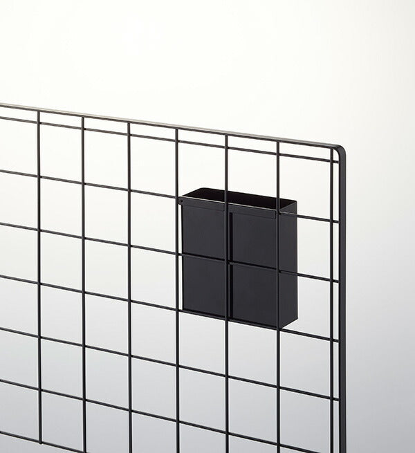 山崎実業 自立式メッシュパネル用 ツールホルダー タワー ブラック 4903208041942 【品番：04194】