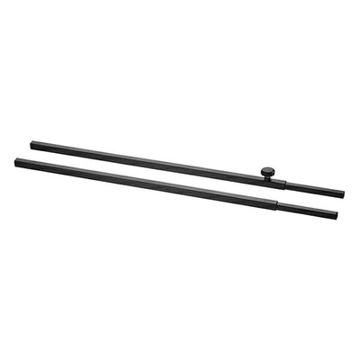 山崎実業 シンク上伸縮システムラック用 伸縮バー タワー ブラック 4903208043755 【品番：04375】