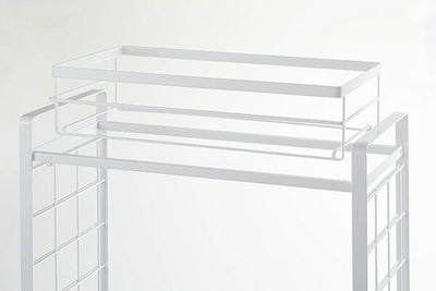 山崎実業 シンク上伸縮システムラック用水切りバスケットタワーS ホワイト 4903208043649 【品番：04364】