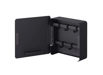 山崎実業 マグネットキーフック2段 タワー ブラック 4903208048002 【品番：04800】
