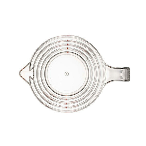 山崎実業 電子レンジ対応 段々計量カップ 200ML クリア 4903208026994 【品番：02699】