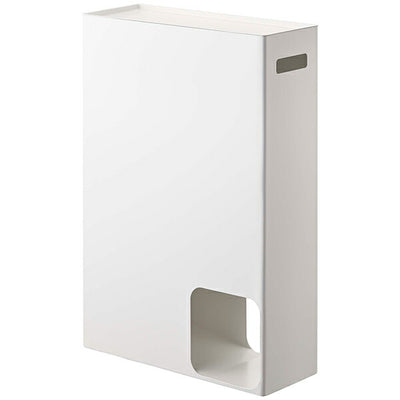 山崎実業 トイレットペーパーストッカー プレート ホワイト 4903208022941 【品番：02294】●