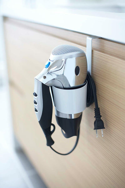 山崎実業 ドライヤーホルダー ボーテス ホワイト 4903208075817 【品番：07581】