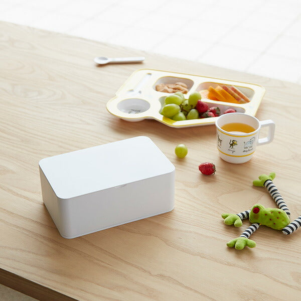 山崎実業 おしり拭きケース スマート ホワイト 4903208032551 【品番：03255】