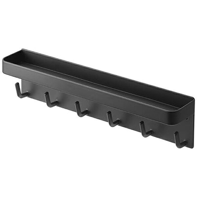 山崎実業 マグネットキーフック&トレイ スマート ブラック 4903208027557 【品番：02755】●