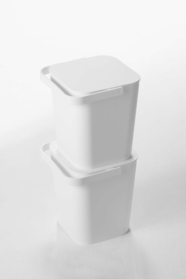 山崎実業 フタ付バケツ タワー 12L ホワイト 4903208042086 【品番：04208】●