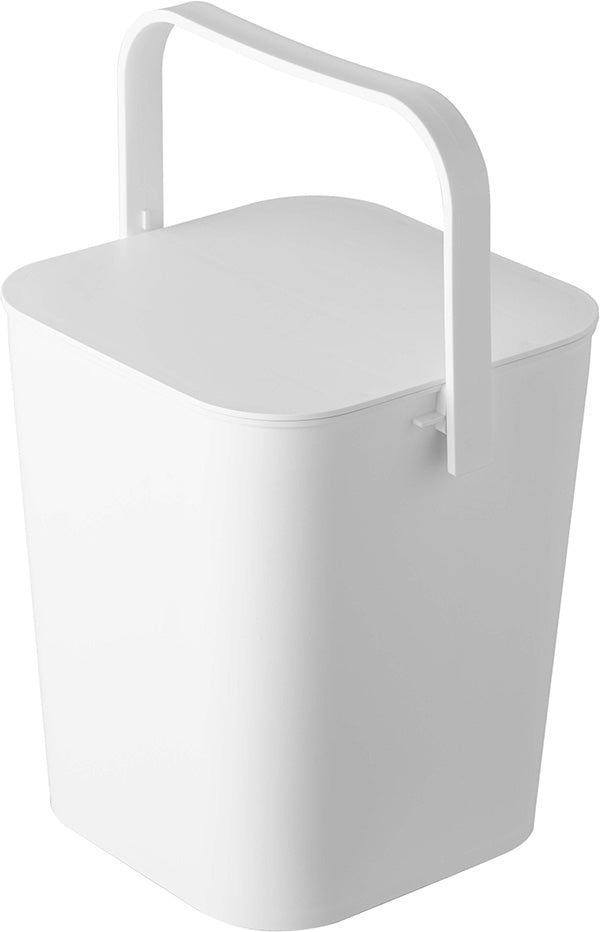 山崎実業 フタ付バケツ タワー 12L ホワイト 4903208042086 【品番：04208】●