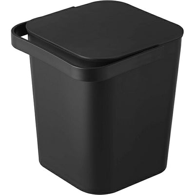 山崎実業 フタ付バケツ タワー 12L ブラック 4903208042093 【品番：04209】●