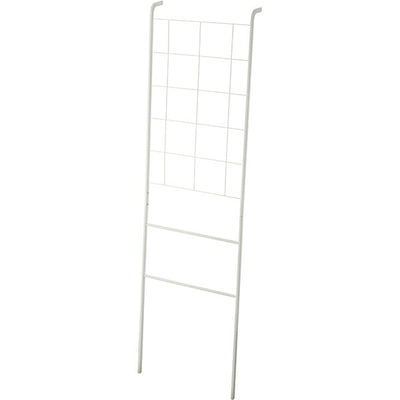 山崎実業 立て掛け式メッシュラダーハンガー タワー ホワイト 4903208047296 【品番：04729】●