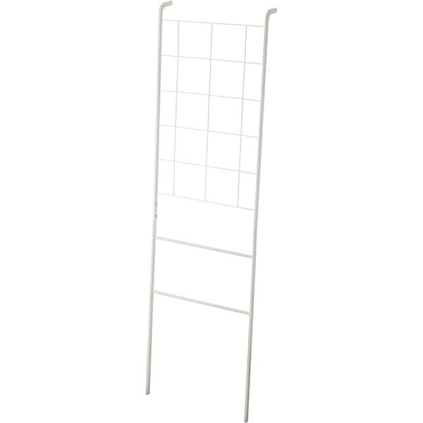 山崎実業 立て掛け式メッシュラダーハンガー タワー ホワイト 4903208047296 【品番：04729】●