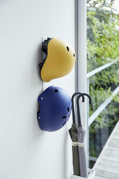 山崎実業 マグネットキッズヘルメットフック タワー ホワイト 4903208047272 【品番：04727】●