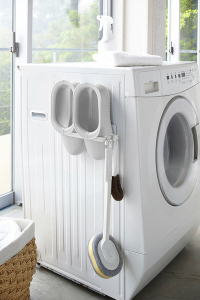 山崎実業 マグネット洗濯ハンガー収納ラック タワー S ホワイト 4903208036900 【品番：03690】
