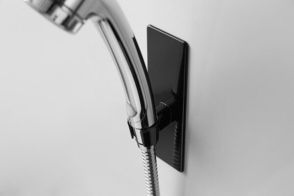 山崎実業 マグネットバスルームシャワーフック タワー ブラック 4903208038065 【品番：03806】