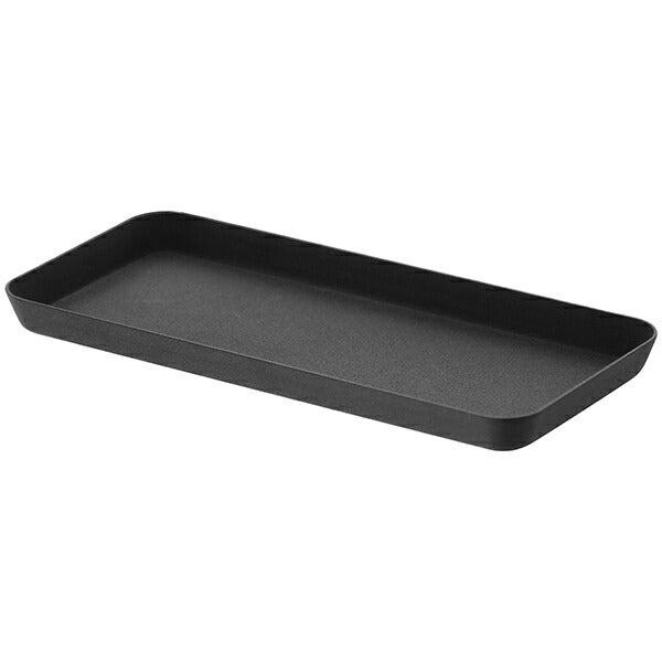 【メール便対応】山崎実業 メタルトレー タワー L ブラック 4903208042222 【品番：04222】