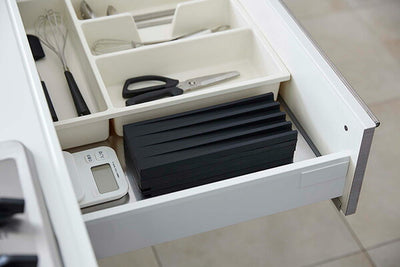 山崎実業 折り畳み水切りトレー タワー ブラック 4903208038362 【品番：03836】