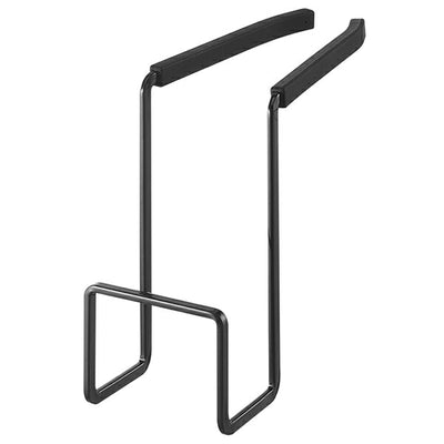 山崎実業 蛇口にかけるスポンジホルダー タワー ブラック 4903208043892 【品番：04389】