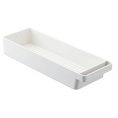 山崎実業 ハンドル付きスリムグラス&マグ収納 タワー ホワイト 4903208047081 【品番：04708】
