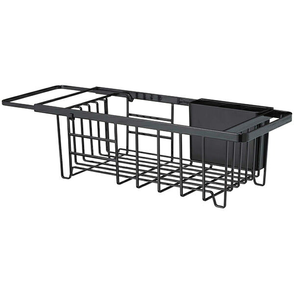山崎実業 伸縮水切りワイヤーバスケット タワー ブラック 4903208034937 【品番：03493】