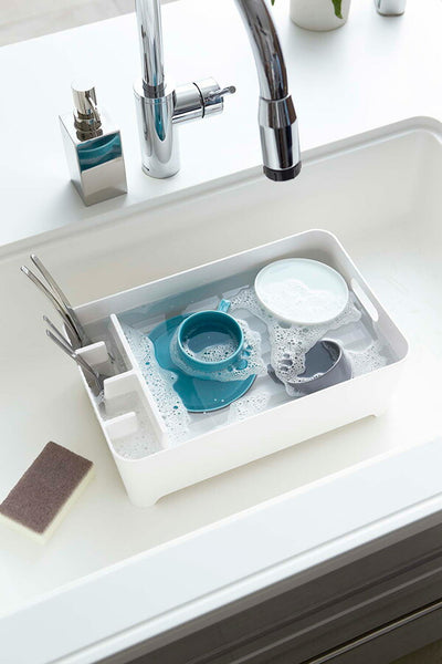 山崎実業 水切りバスケット タワー ホワイト 4903208024525 【品番：02452】
