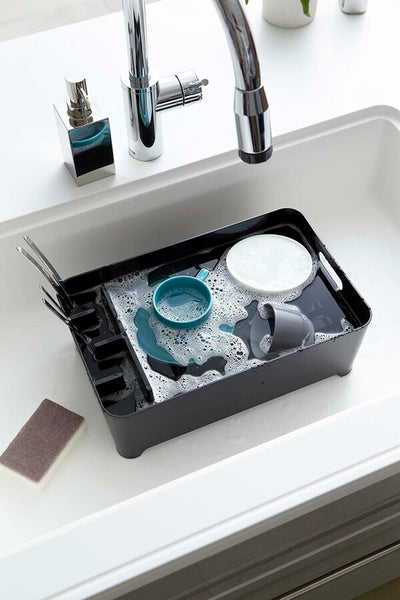 山崎実業 水切りバスケット タワー ブラック 4903208024532 【品番：02453】