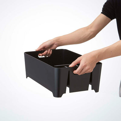 山崎実業 水切りバスケット タワー ブラック 4903208024532 【品番：02453】