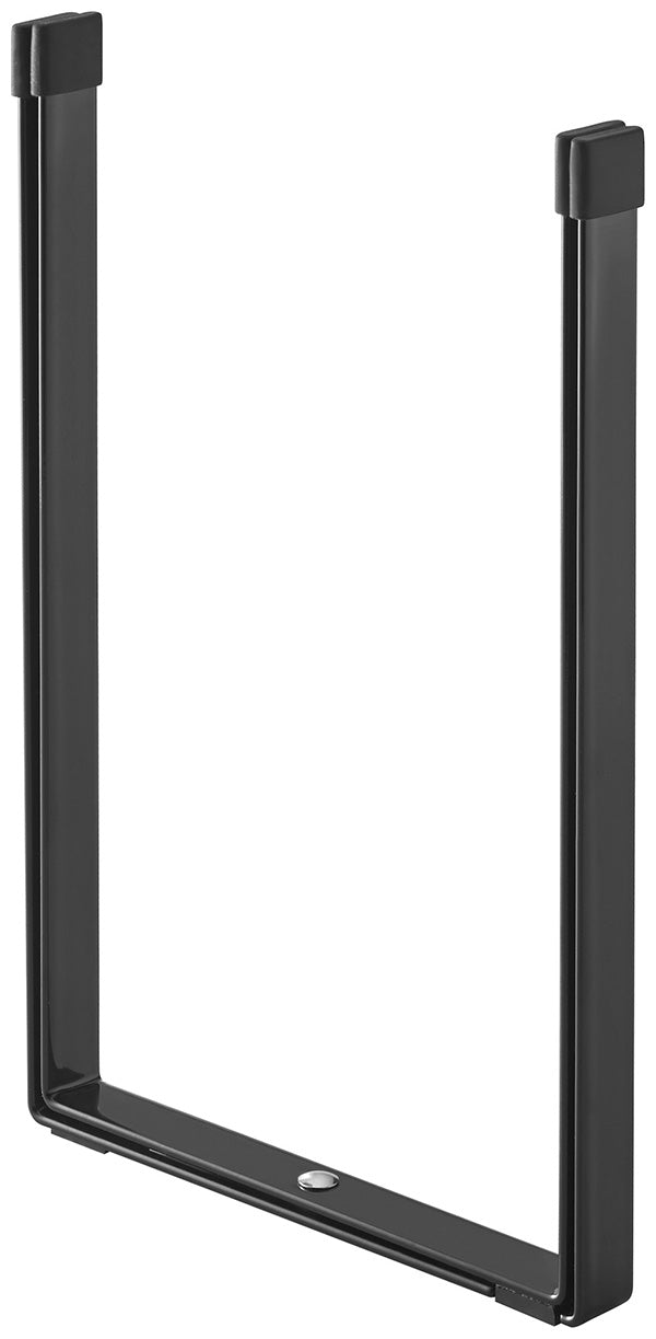 【メール便対応】山崎実業 ポリ袋エコホルダー タワー L ブラック 4903208031813 【品番：03181】