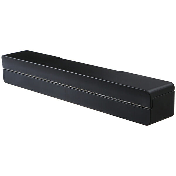 山崎実業 マグネットラップケース タワー L ブラック 4903208032483 【品番：03248】●