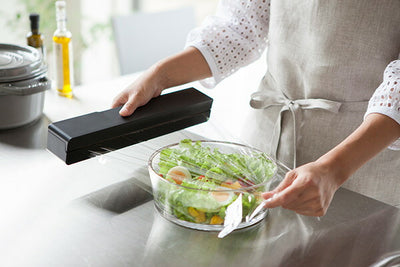 山崎実業 マグネットラップケース タワー L ブラック 4903208032483 【品番：03248】●