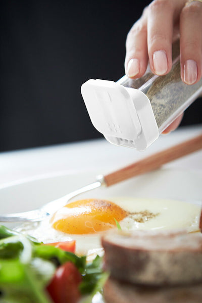 山崎実業 スパイスボトル タワー ホワイト 4903208028639 【品番：02863】