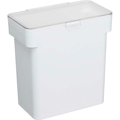 山崎実業 密閉 袋ごと米びつ タワー 5kg 計量カップ付 WH 4903208033756 【品番：03375】●